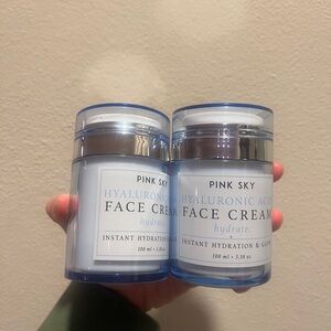 2X Pink Sky Hyaluronic Acid Face Cream instant hydration & glow 100ml